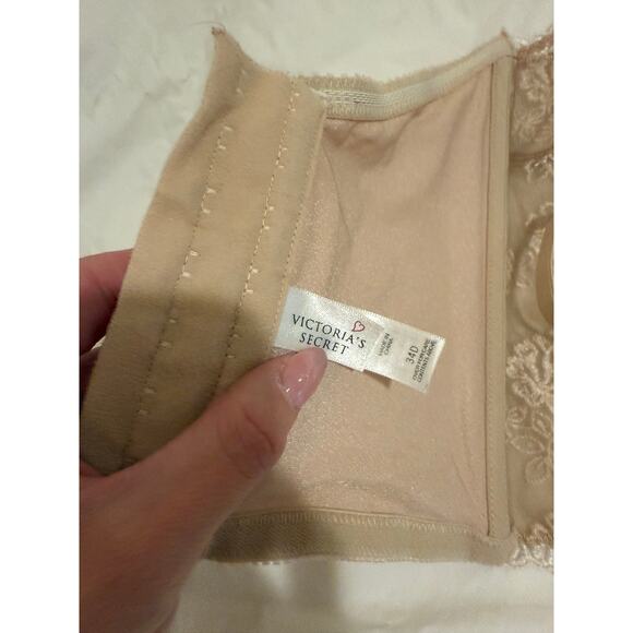 Victoria’s Secret Lace Corset Bustier Top | Strapless Floral Lace | Size 34D - Picture 5 of 6